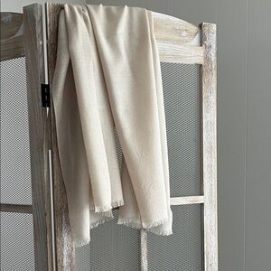 New Ann Taylor part cashmere wrap, lightweight.